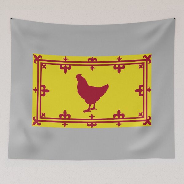Item preview, Chicken (Hen) Scottish Royal Banner Flag (bratach rioghail na h-Alba bratach chearc) designed and sold by JonathanR1994.