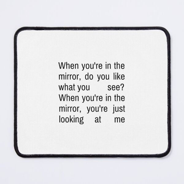 Item preview, When you're in the mirror, you're just looking at me - Charli XCX designed and sold by Athenasgirl.