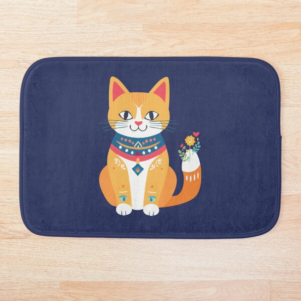 Aperçu de l'œuvre Chat mignon créée et vendue par GraphicGreets.