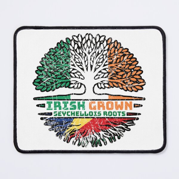 Item preview, Seychelles Seychellois Irish Ireland Tree Roots Flag designed and sold by FlagX.