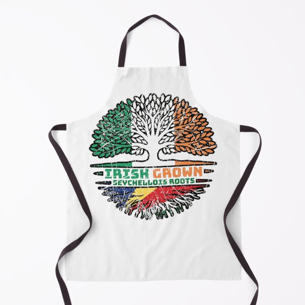 Item preview, Seychelles Seychellois Irish Ireland Tree Roots Flag designed and sold by FlagX.