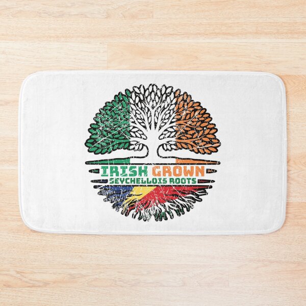 Item preview, Seychelles Seychellois Irish Ireland Tree Roots Flag designed and sold by FlagX.