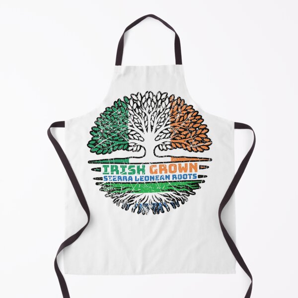 Item preview, Sierra Leone Sierra Leonean Irish Ireland Tree Roots Flag designed and sold by FlagX.