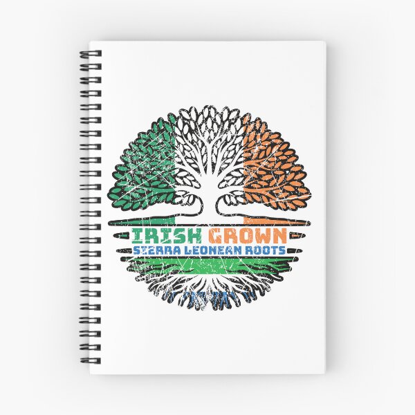 Item preview, Sierra Leone Sierra Leonean Irish Ireland Tree Roots Flag designed and sold by FlagX.