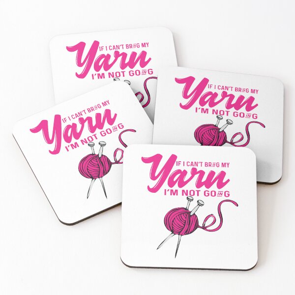 Item preview, If i can't bring my yarn I'm not going Funny Knitting Lover designed and sold by CD-FASHION.
