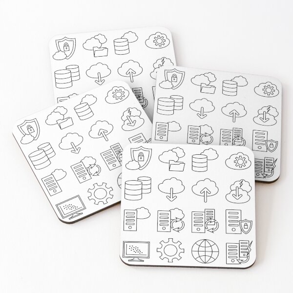 Item preview, Data Science. Vector icons set designed and sold by SparklingFox.