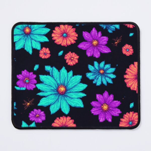 Item preview, Futuristic Geometric Floral Pattern designed and sold by SeamPix.