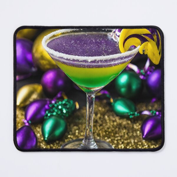 Item preview, Mardi Gras Martini designed and sold by MojoSpot.