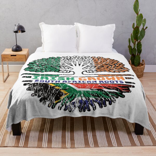 Item preview, South Africa South African Irish Ireland Tree Roots Flag designed and sold by FlagX.