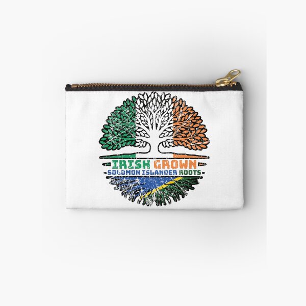 Item preview, Solomon Islands Solomon Islander Irish Ireland Tree Roots Flag designed and sold by FlagX.