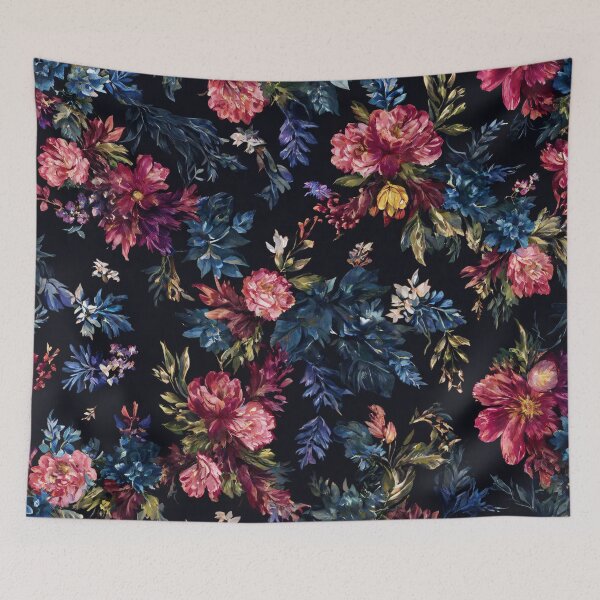 Item preview, Night Floral Pattern  designed and sold by SeamPix.