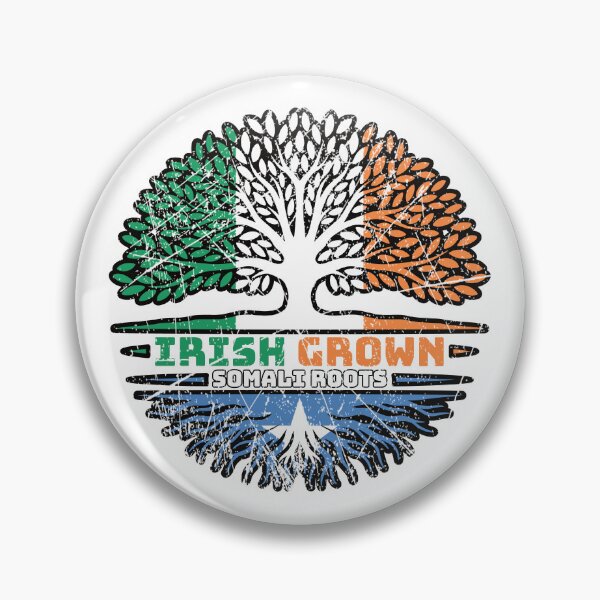Item preview, Somalia Somali Irish Ireland Tree Roots Flag designed and sold by FlagX.