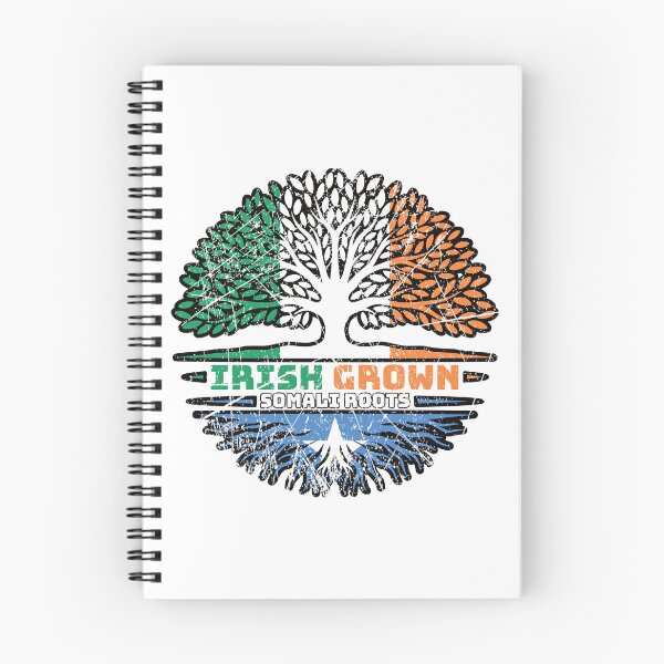 Item preview, Somalia Somali Irish Ireland Tree Roots Flag designed and sold by FlagX.