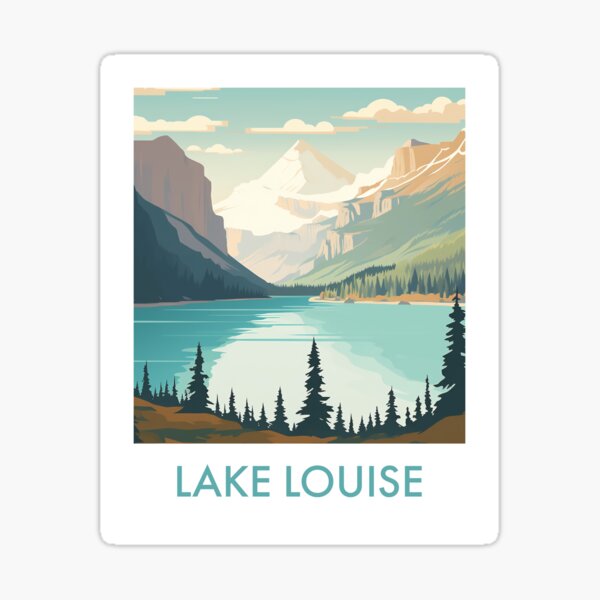 Item preview, LAKE LOUISE designed and sold by MarkedArtPrints.