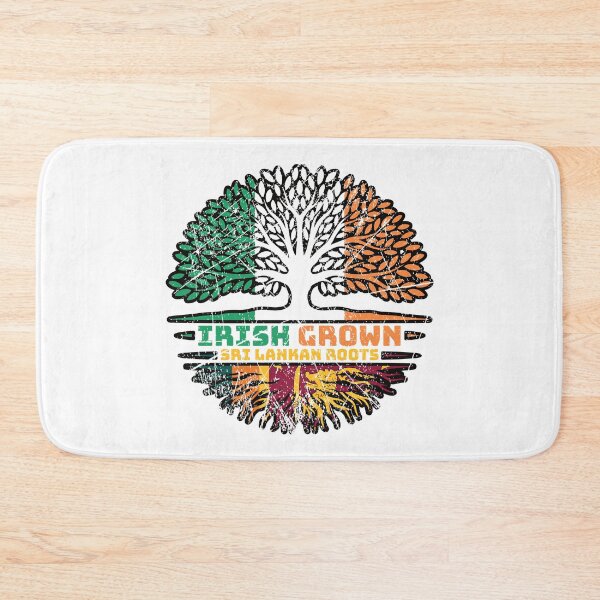 Item preview, Sri Lanka Sri Lankan Irish Ireland Tree Roots Flag designed and sold by FlagX.