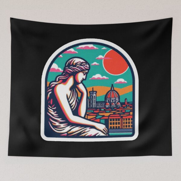 Item preview, Enchanting Echoes: Florence’s Timeless Beauty from Above designed and sold by bubbliciousart.