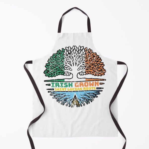 Item preview, Saint Lucia Saint Lucian Irish Ireland Tree Roots Flag designed and sold by FlagX.