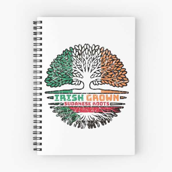 Item preview, Sudan Sudanese Irish Ireland Tree Roots Flag designed and sold by FlagX.