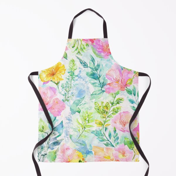 Item preview, Soft Watercolor Botanical Floral Pattern designed and sold by SeamPix.