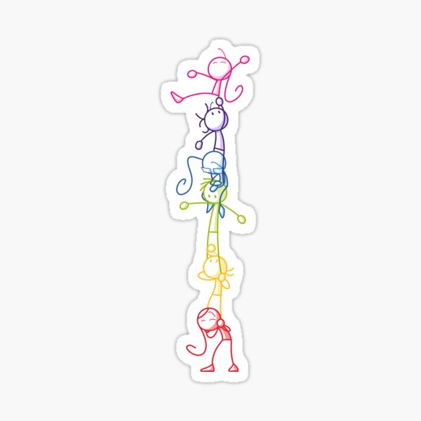 Item preview, Stickfigure Stack designed and sold by Animaugust.