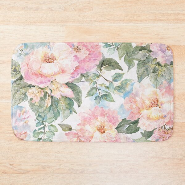 Item preview, Soft Watercolor Vinatge Floral Pattern designed and sold by SeamPix.