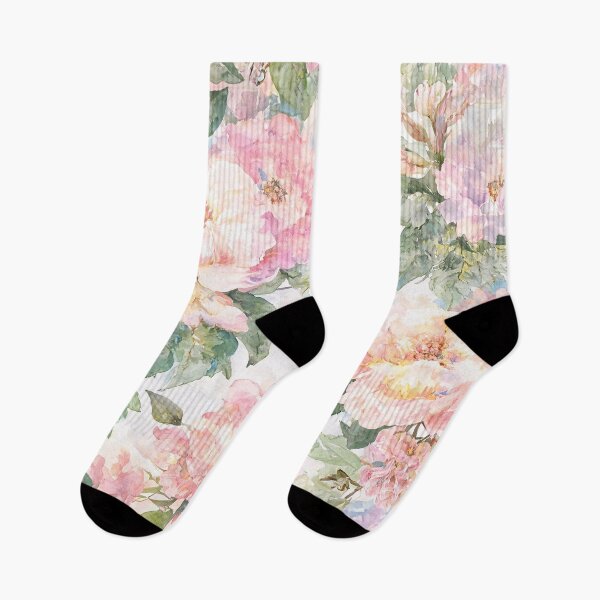 Item preview, Soft Watercolor Vinatge Floral Pattern designed and sold by SeamPix.