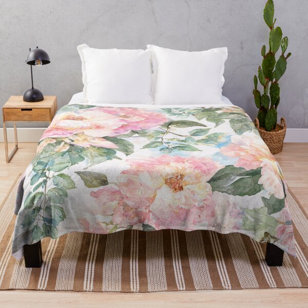 Item preview, Soft Watercolor Vinatge Floral Pattern designed and sold by SeamPix.