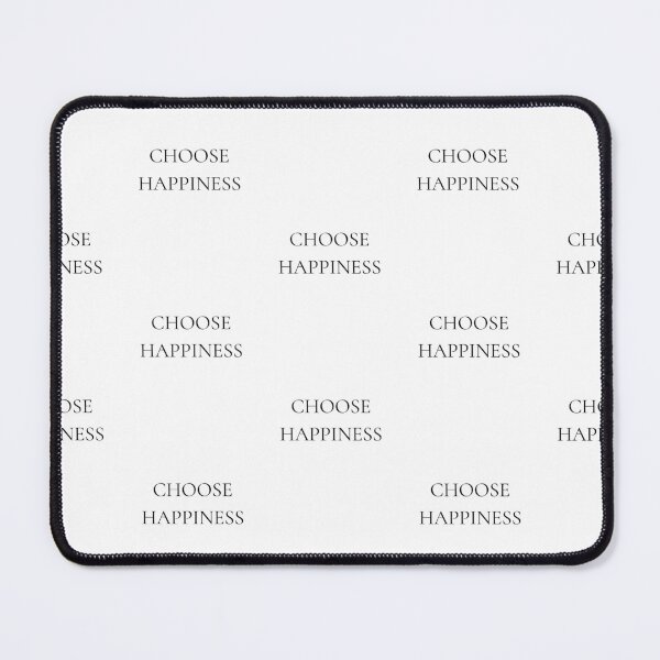 Item preview, Choose happiness, positive daily mantra quote designed and sold by Merchattack.