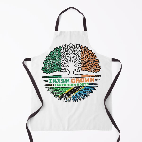 Item preview, Tanzania Tanzanian Irish Ireland Tree Roots Flag designed and sold by FlagX.