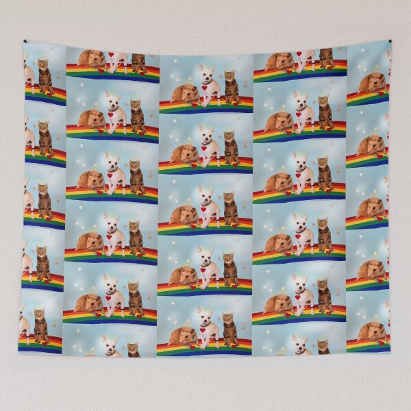 Item preview, Pets on the Rainbow Bridge designed and sold by Nikki Fortuin Arts & Crafts.
