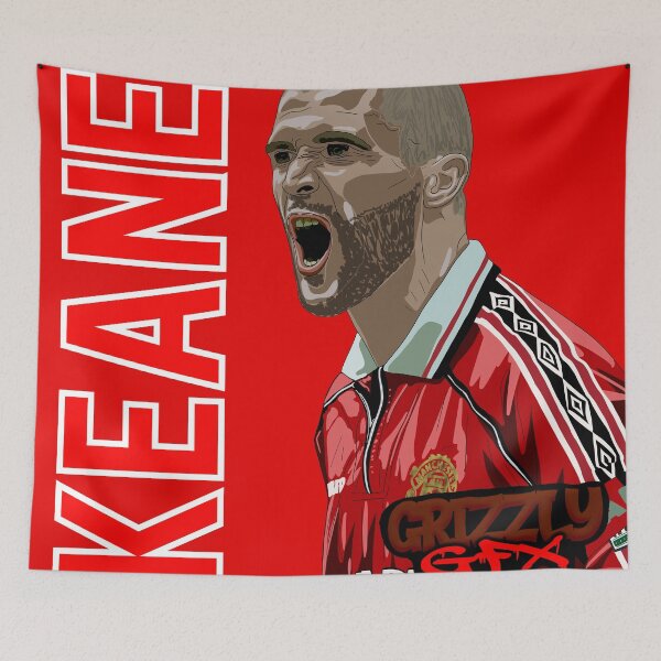 Artikelvorschau, Roy Keane: Legendärer ManU-Leader entworfen und verkauft von GrizzlyCollective.