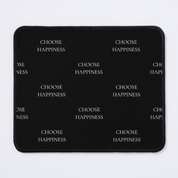 Item preview, Choose happiness, positive daily mantra quote designed and sold by Merchattack.