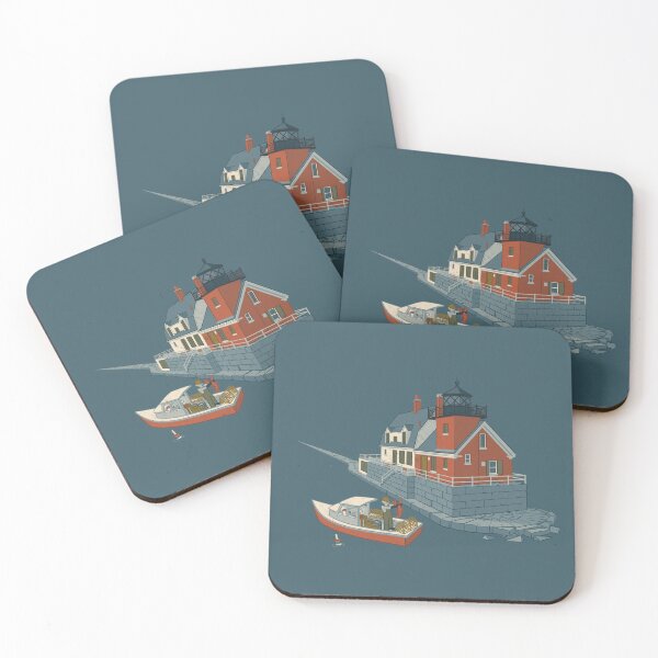 Item preview, Rockland Breakwater Light designed and sold by JadaFitch.