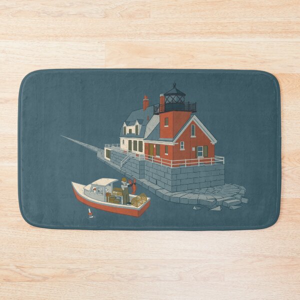 Item preview, Rockland Breakwater Light designed and sold by JadaFitch.