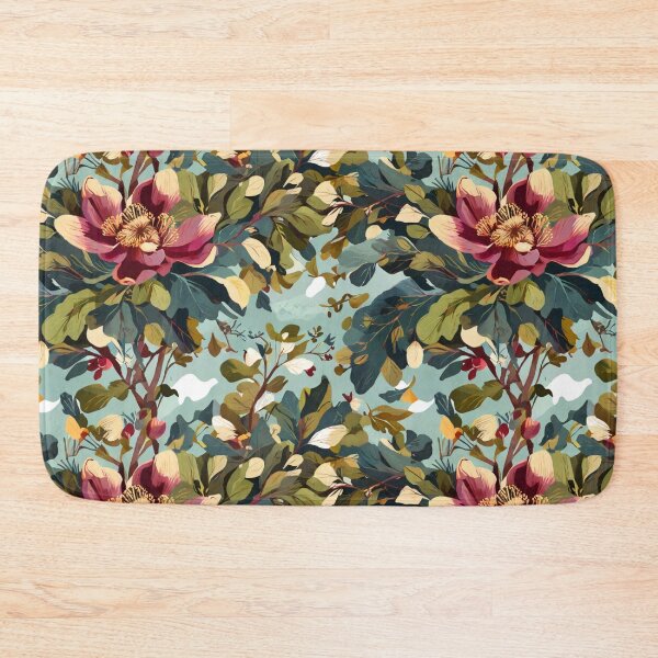 Item preview, Fig Tree with muted colors, Floral pattern designed and sold by goodfig.
