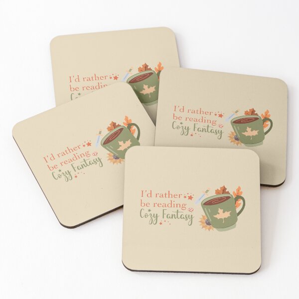 Item preview, I'd rather be reading cozy fantasy designed and sold by The Literary Phoenix.