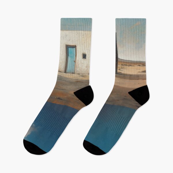 Item preview, Black and White Adobe in the Desert 3 designed and sold by high-noon-moon.
