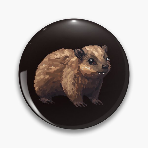 Item preview, Rock Hyrax Pixel Art  designed and sold by mrhyrax.
