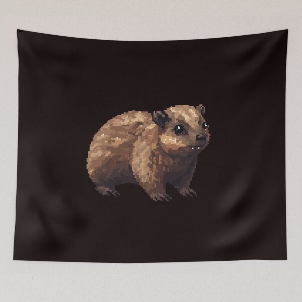 Item preview, Rock Hyrax Pixel Art  designed and sold by mrhyrax.