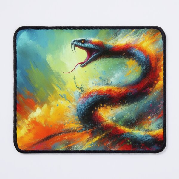 Item preview, Cool and Colorful Snake Painting designed and sold by Halifaxartguy.