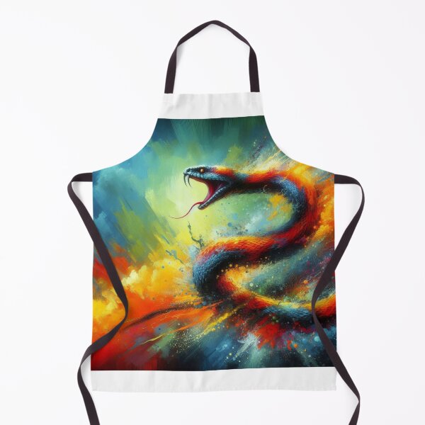 Item preview, Cool and Colorful Snake Painting designed and sold by Halifaxartguy.