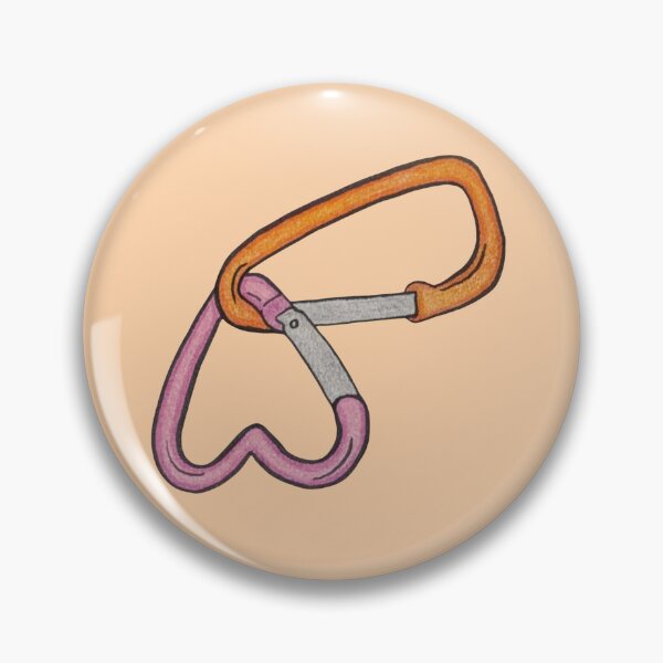 Item preview, queer carabiners designed and sold by REDmoonDeco.