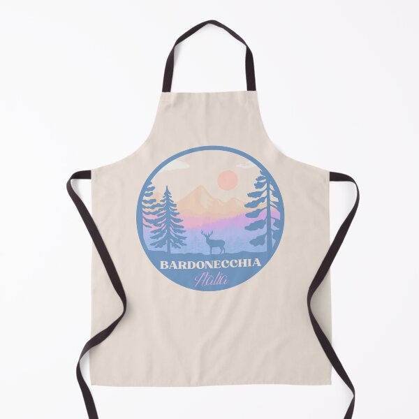 Item preview, Bardonecchia Italia mountains landscape badge designed and sold by InvestingRoad.