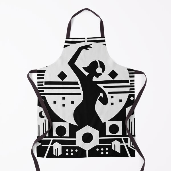 Item preview, A brutalist style poster with minimalist vectors and basic figure silhouettes, retro-futuristic graphic elements of geometric shapes in a rave-style composition, modern monochrome print artwork. designed and sold by Nataliya Kretsu.