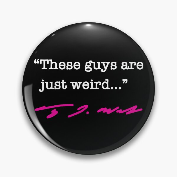 Artikelvorschau, These guys are just weird - Tim Walz (white/hot pink) entworfen und verkauft von Thelittlelord.