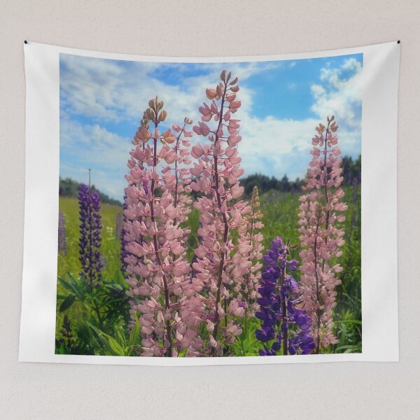 Item preview, Lupins designed and sold by Alla Gill.