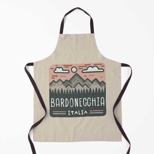 Item preview, Bardonecchia Italia mountains landscape badge designed and sold by InvestingRoad.