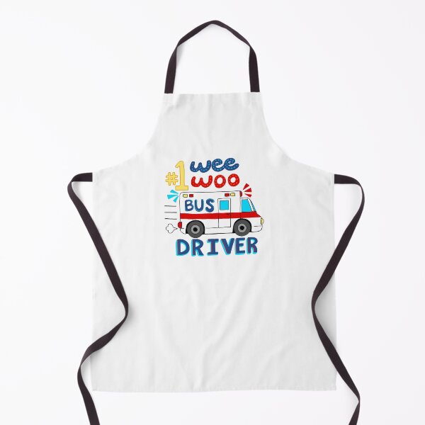 Item preview, #1 best wee woo bus (ambulance) driver EMT , paramedic art designed and sold by MaryMik.