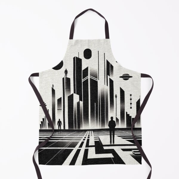 Item preview, A brutalist style poster with minimalist vectors and basic figure silhouettes, retro-futuristic graphic elements of geometric shapes in a rave-style composition, modern monochrome print artwork. designed and sold by Nataliya Kretsu.