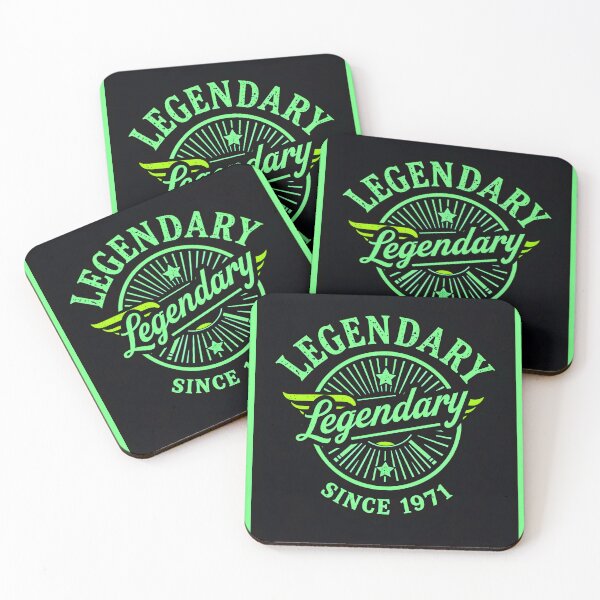 Item preview, Legendary Since 1971 Cool Birthday Quote designed and sold by TheArtOfPat.